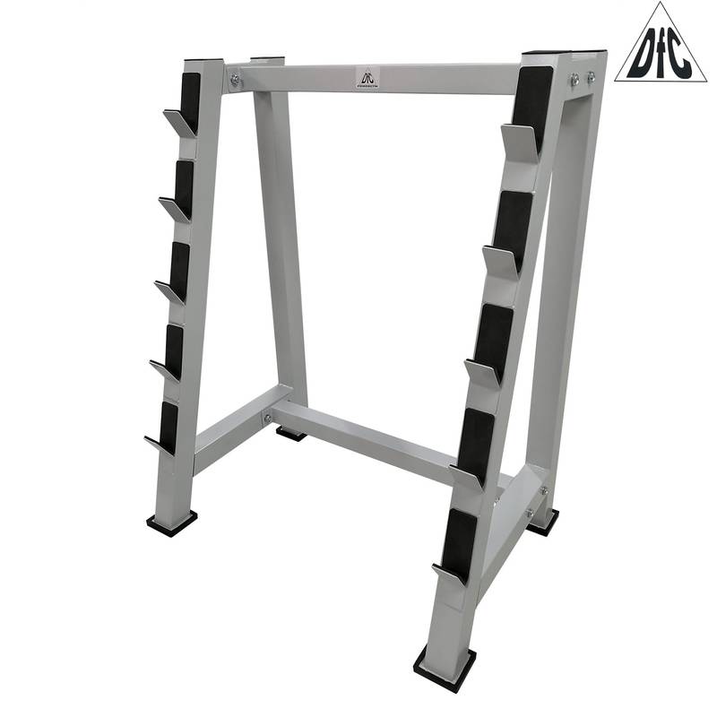 Стойка для хранения 5 грифов DFC Powergym RA769G серый