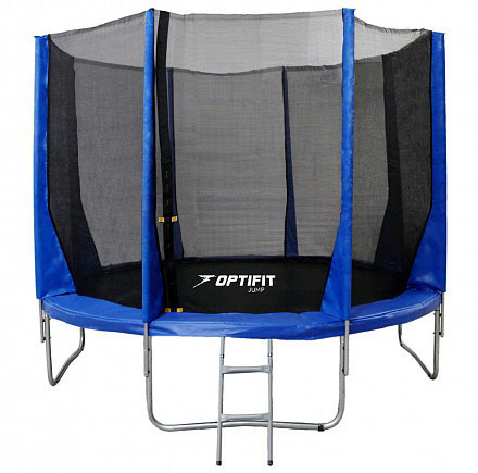 Батут OPTIFIT JUMP 14ft 4,27 м синий