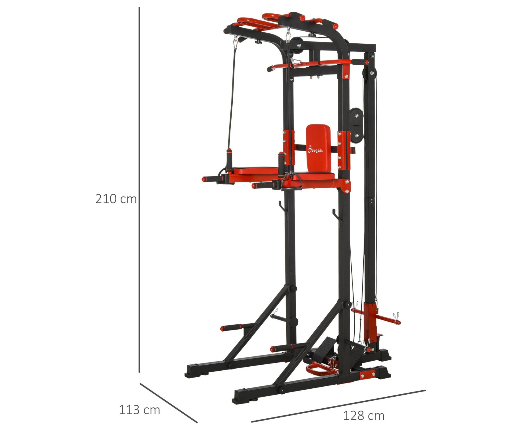 Турник-брусья, тяга сверху DFC HOMEGYM HOMCOM D270