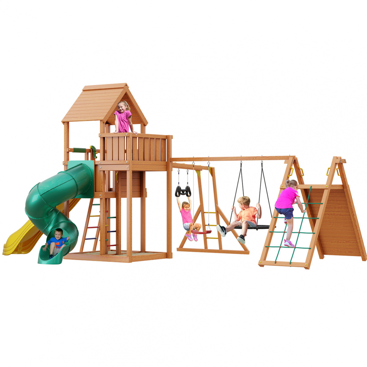 Детская игровая площадка Jungle Gym JP14 "Эбеко"