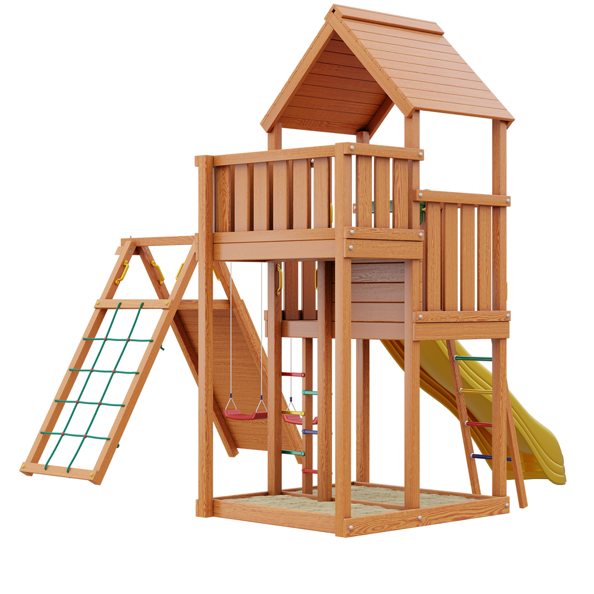 Детская игровая площадка Jungle Gym JP11 "Лаки"