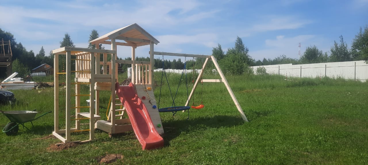 Детская игровая площадка Лео с гнездом (без покрытия)