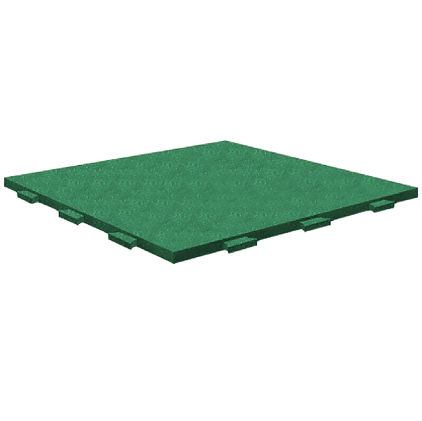 Резиновая плитка со скрытым крепежным замком Comfort 1000x1000x30 мм