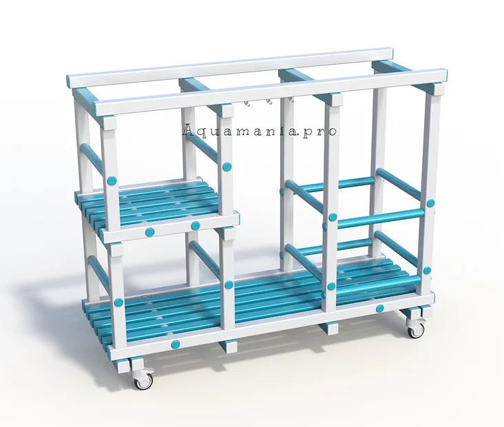 Стеллаж (вариант 4) 1500х585х1250 мм