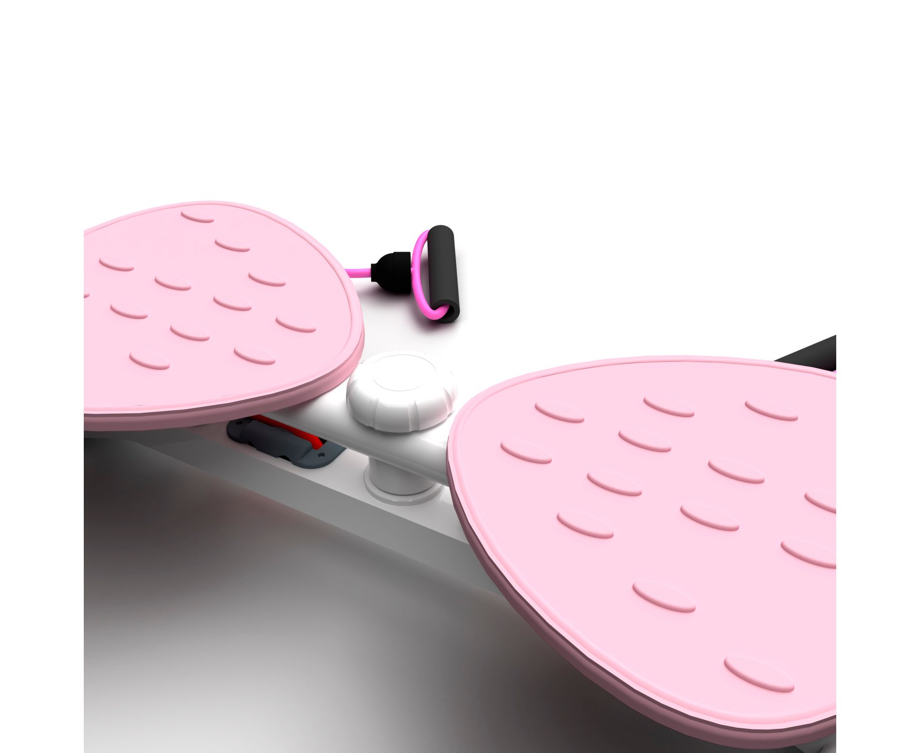 Фитнес платформа DFC "Twister Bow" с эспандерами Розовый TW-S108P