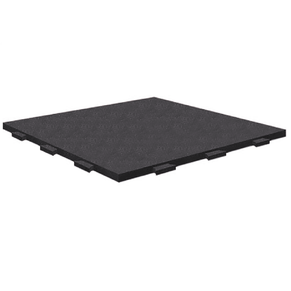 Резиновая плитка со скрытым крепежным замком Comfort 1000x1000x30 мм