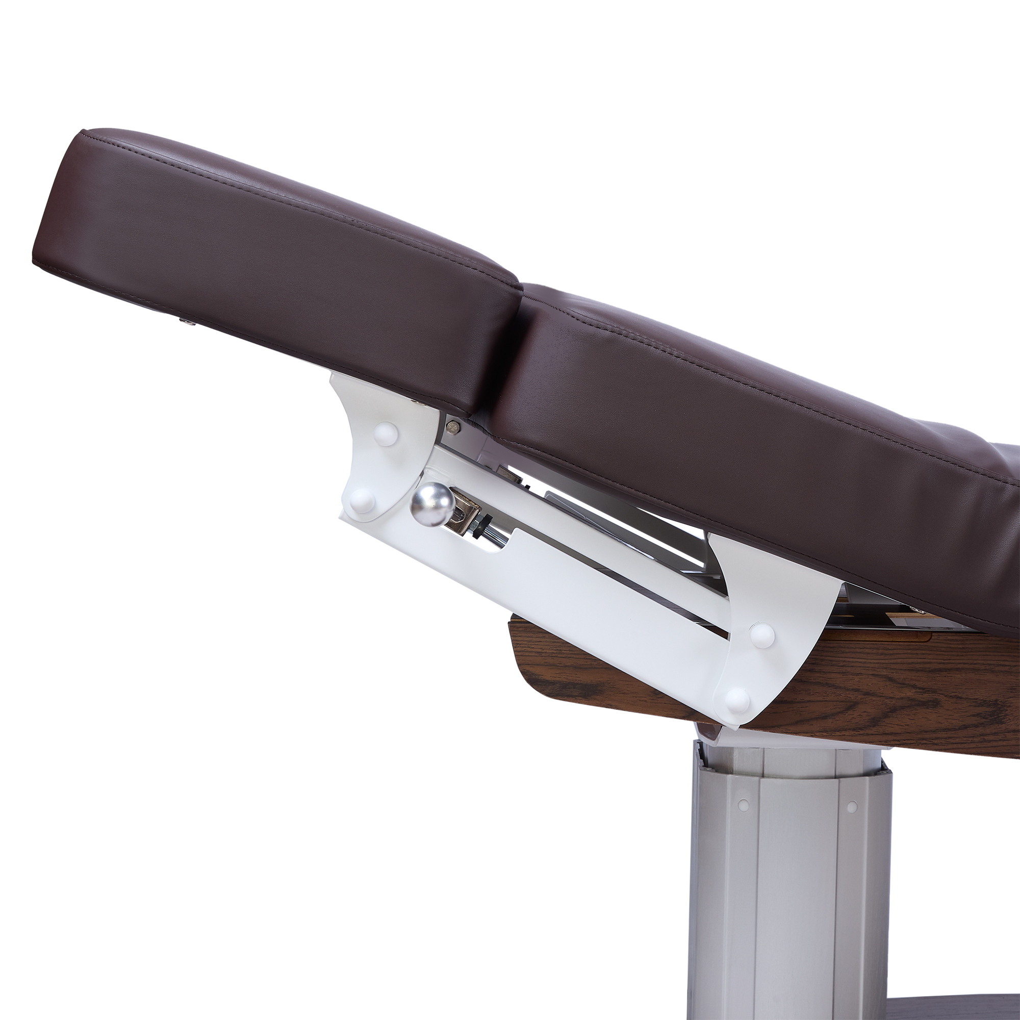 Массажный стол стационарный Mizomed MZ 2259H с электроприводом и подогревом (Коричневый)