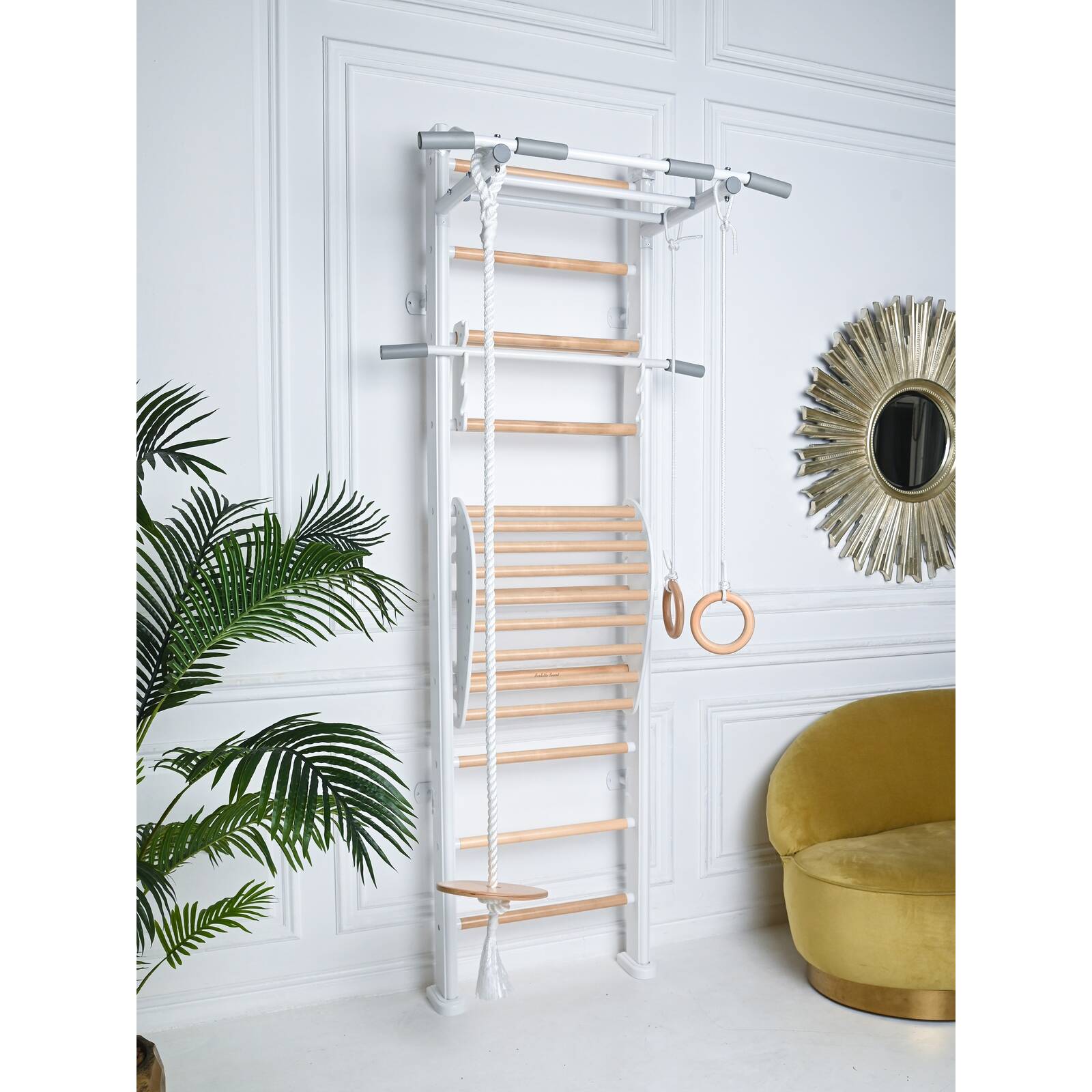 ДСК PERFETTO SPORT "Scala in legno 1" bianco-naturale PS-115