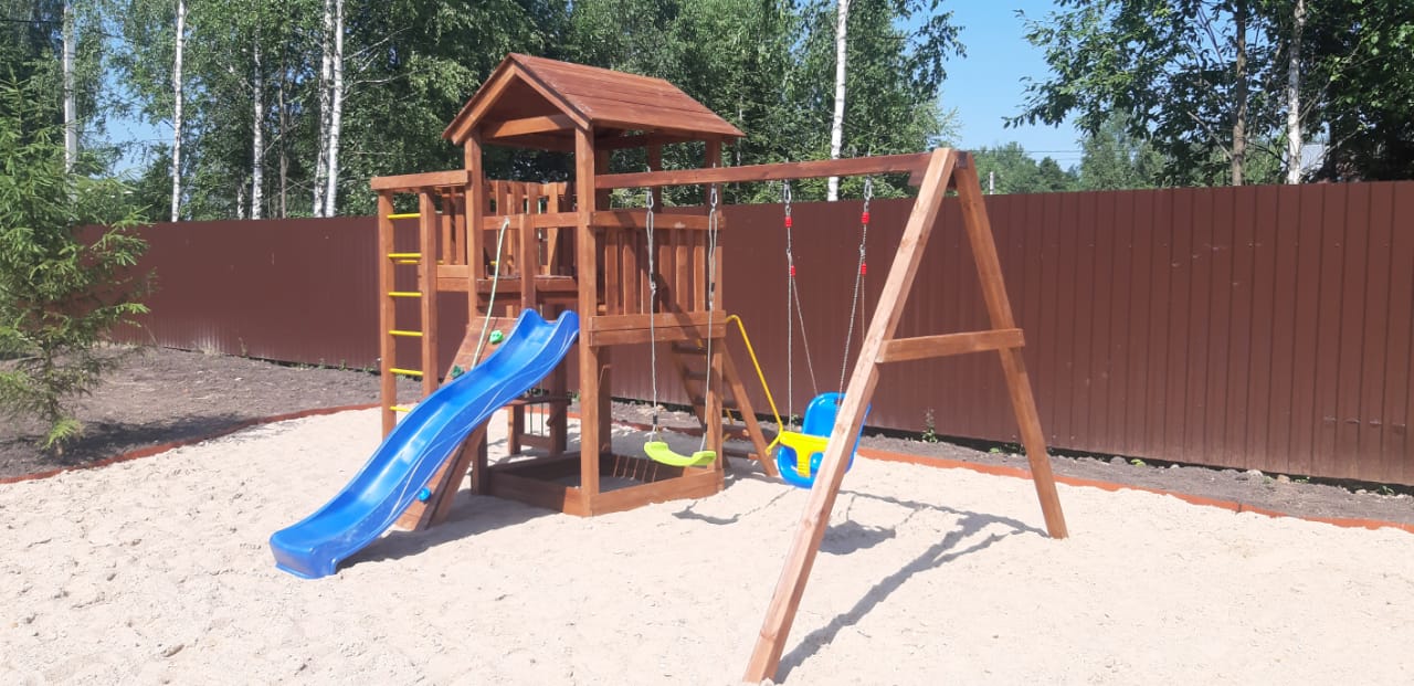 Детская игровая площадка Лео с гнездом (без покрытия)