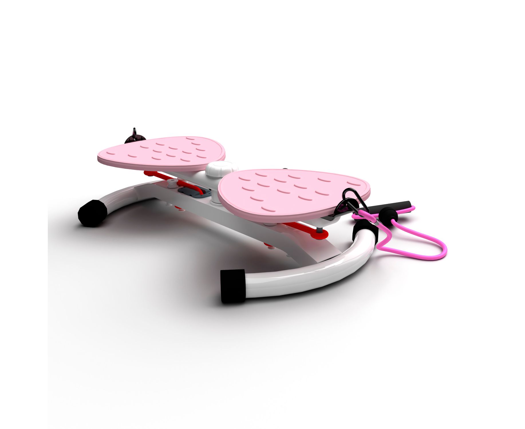 Фитнес платформа DFC "Twister Bow" с эспандерами Розовый TW-S108P