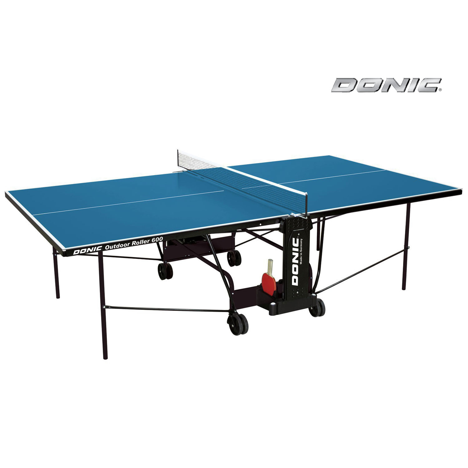 Всепогодный Теннисный стол Donic Outdoor Roller 600 синий (230293-B)