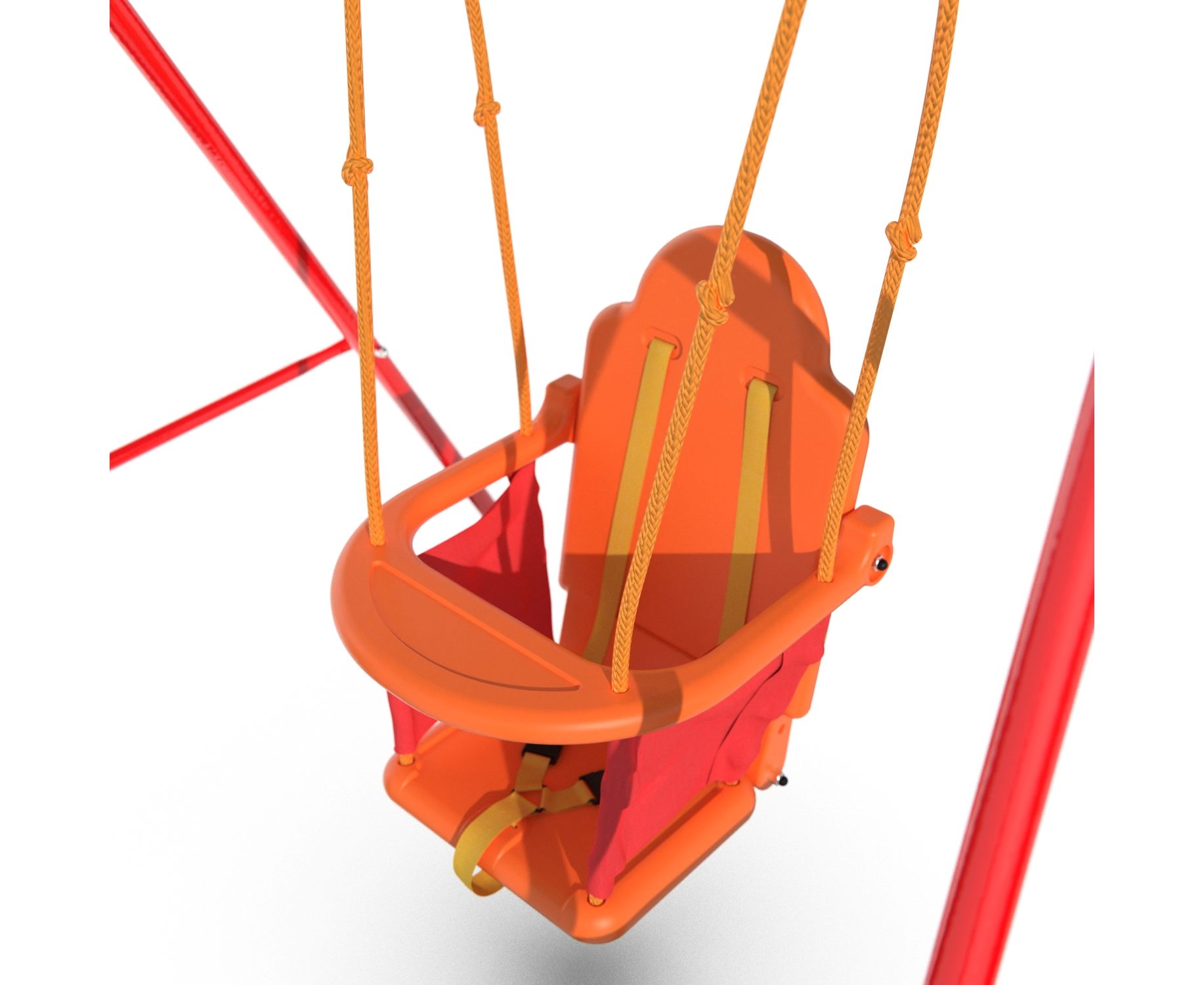 Качели для малышей DFC Kids с ремнями безопасности складные BS-02
