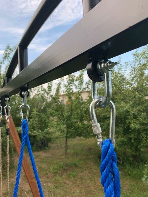 Каркас крепкий ХИТ для троих качелей (только каркас без качелей)
