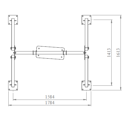Качели АК КАРКАС K60L-000
