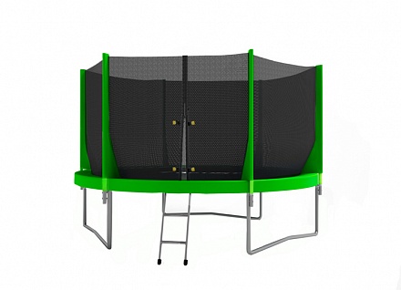Батут OPTIFIT JUMP 8ft 2,44 м зеленый