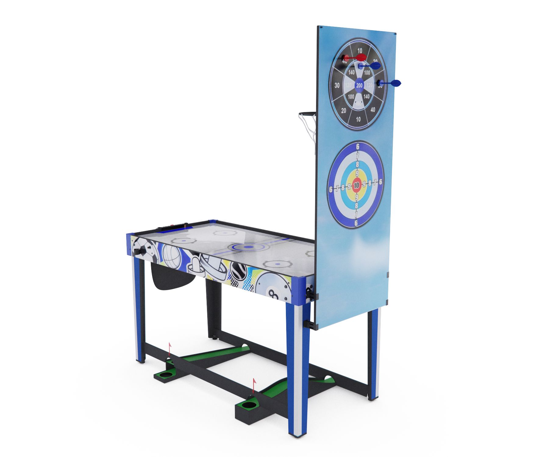 Игровой стол - трансформер DFC Pyrite 48" 13 в 1 AT-245