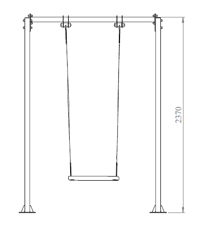 Качели АК КАРКАС K60L-000