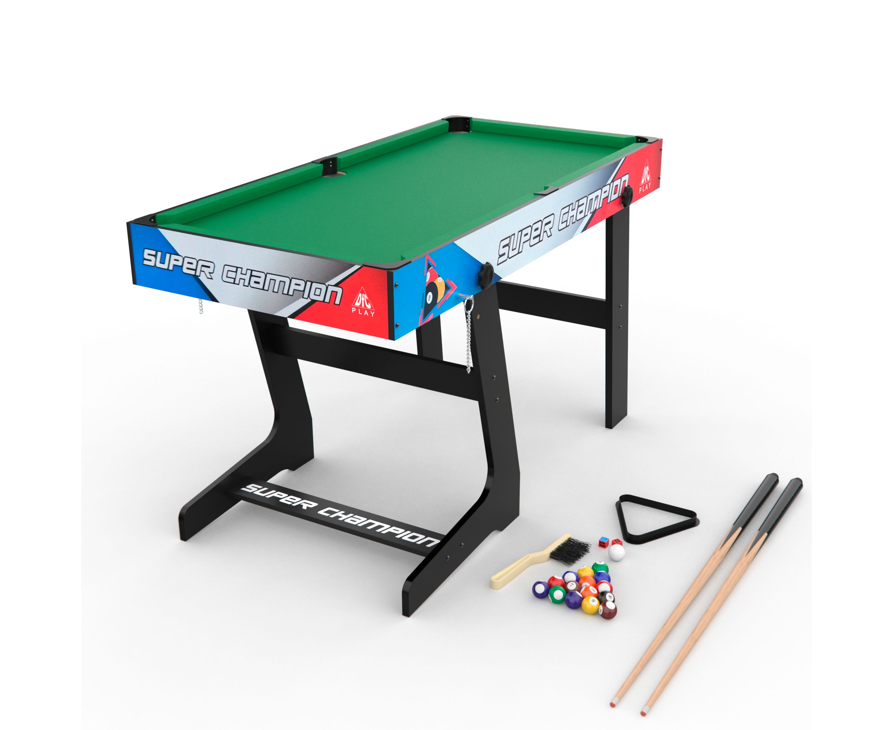 Игровой стол - бильярд DFC SUPER CHAMPION SB-BT-02LSSC