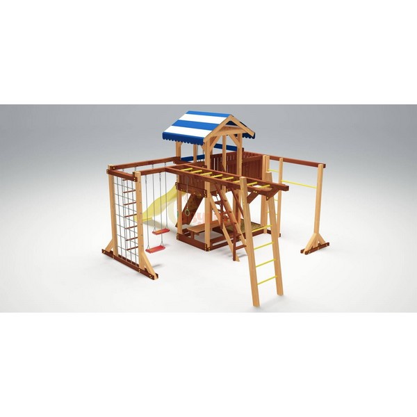 Детская деревянная игровая площадка Савушка 4 Cезона 7