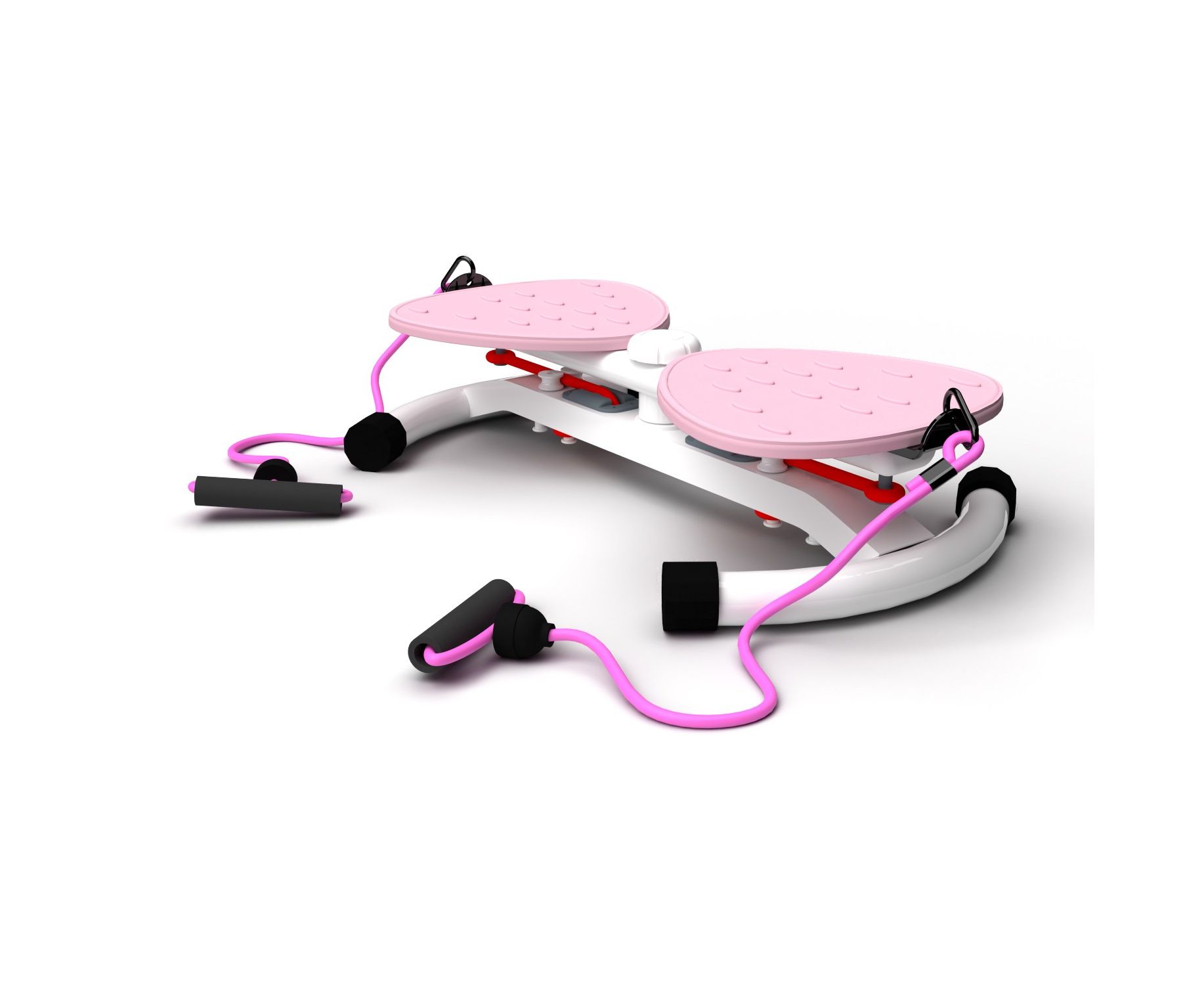 Фитнес платформа DFC "Twister Bow" с эспандерами Розовый TW-S108P