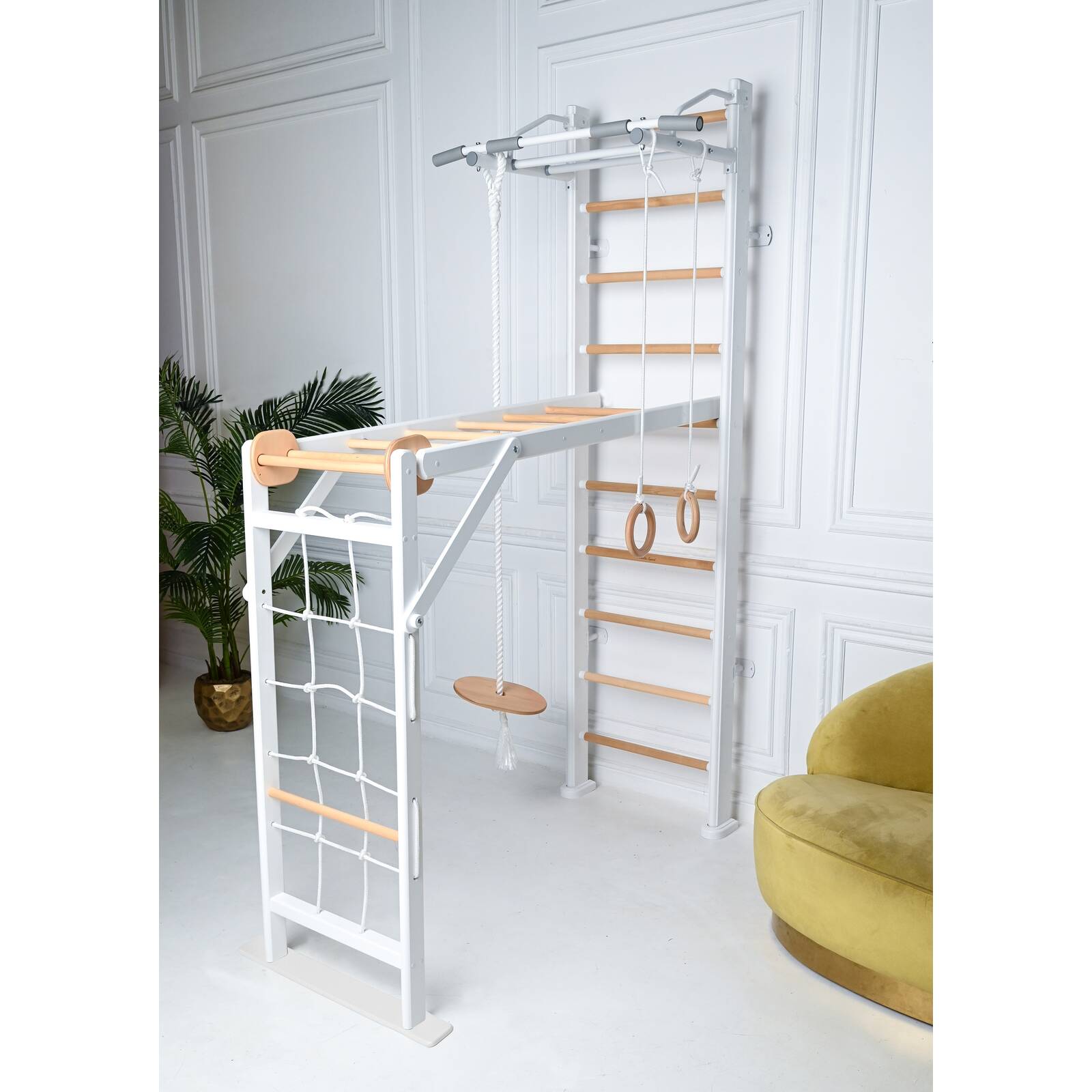 ДСК PERFETTO SPORT "Scala in legno 2" bianco-naturale PS-118