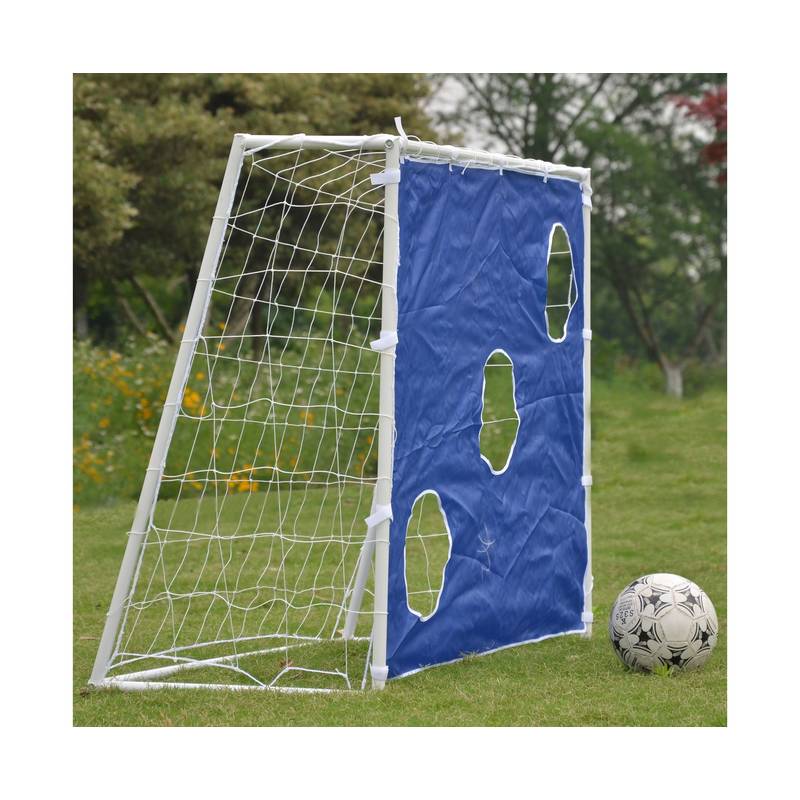 Футбольные ворота DFC GOAL240T (240 х 150 х 65 см) с тентом для отрабатывания ударов