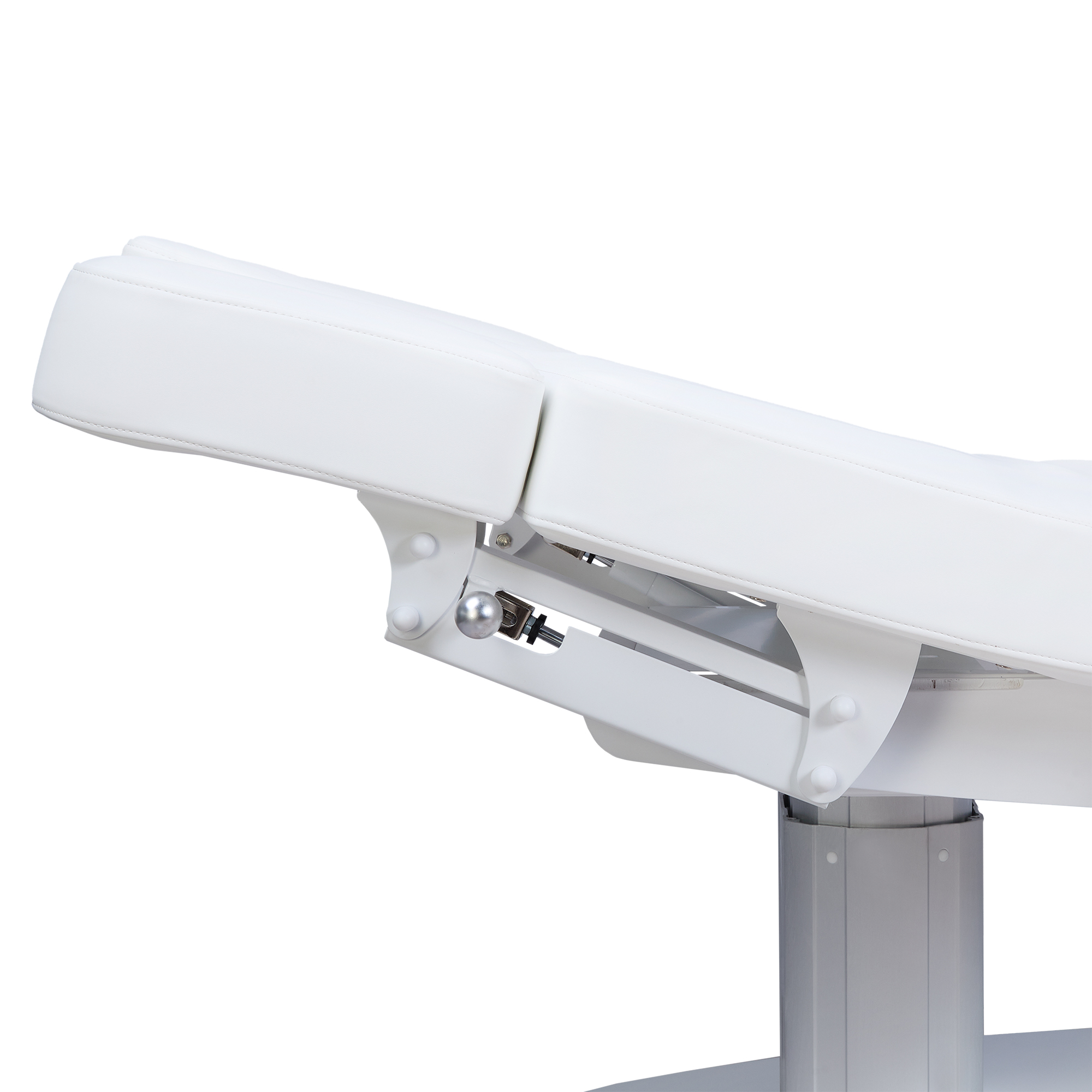 Массажный стол стационарный Mizomed MZ 2259H с электроприводом и подогревом (белый)