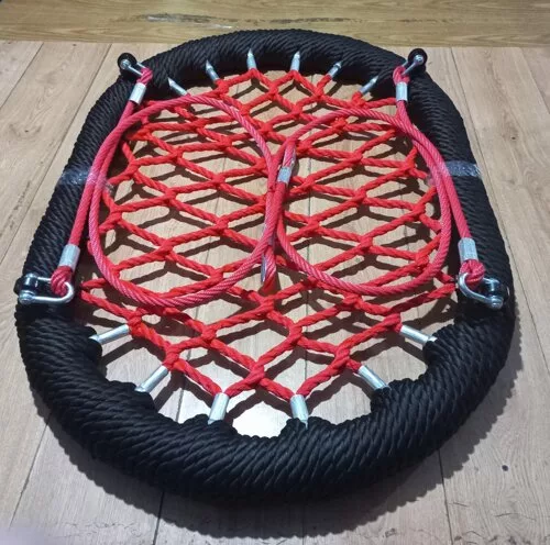 Качели "Гнездо" ХИТ антивандальное овал 80x100 см