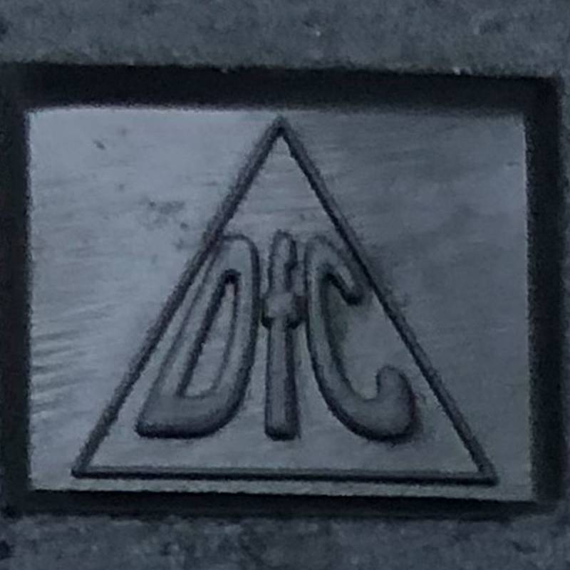 Гантели DFC гексаг. обрезиненная пара 1кг DB001-1