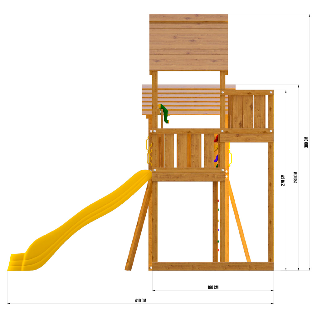 Детская игровая площадка Jungle Gym JВ3 "Монблан"