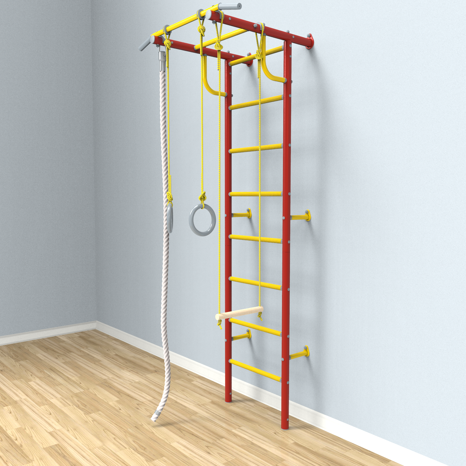 Шведская стенка Rokids Роки-1 красный