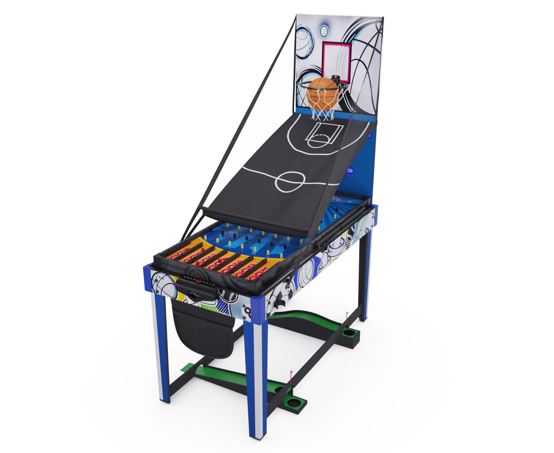 Игровой стол - трансформер DFC Pyrite 48" 13 в 1 AT-245