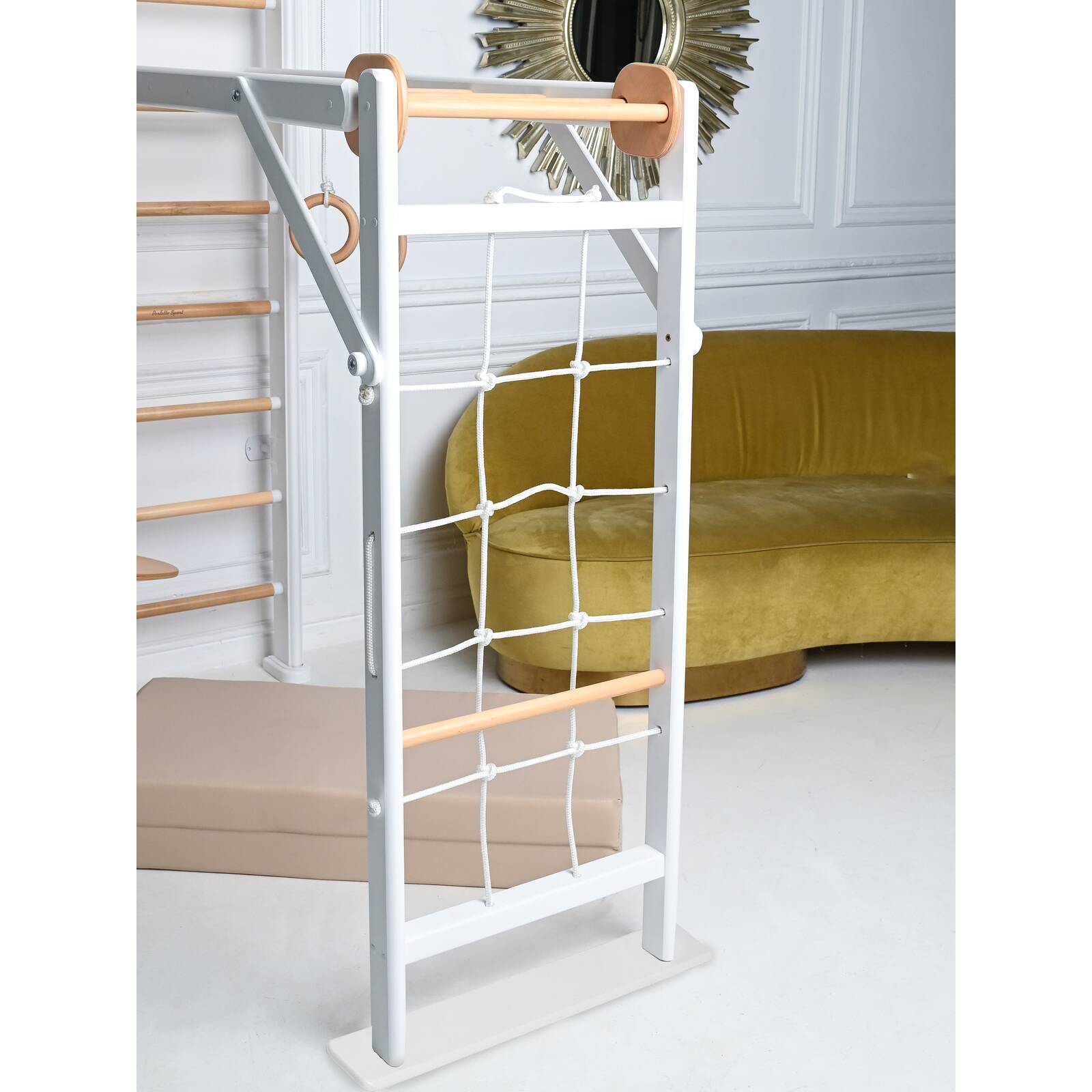 ДСК PERFETTO SPORT "Scala in legno 2" bianco-naturale PS-118