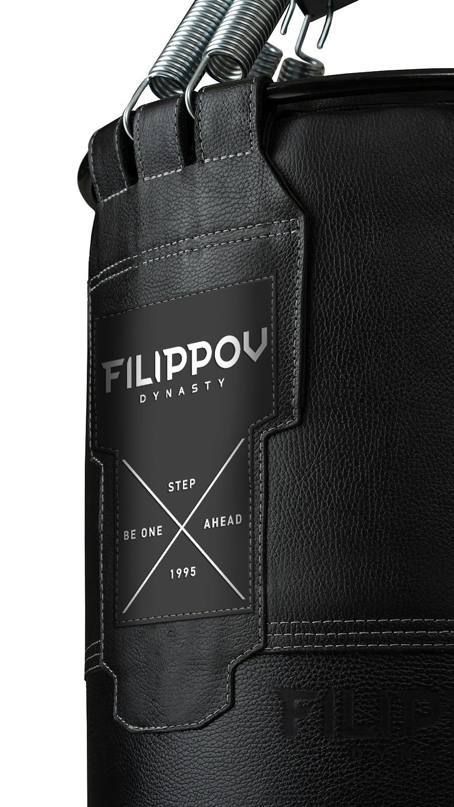 Боксерский мешок onePRO FILIPPOV КОЖА 110*40 см 43-45 кг коричневый