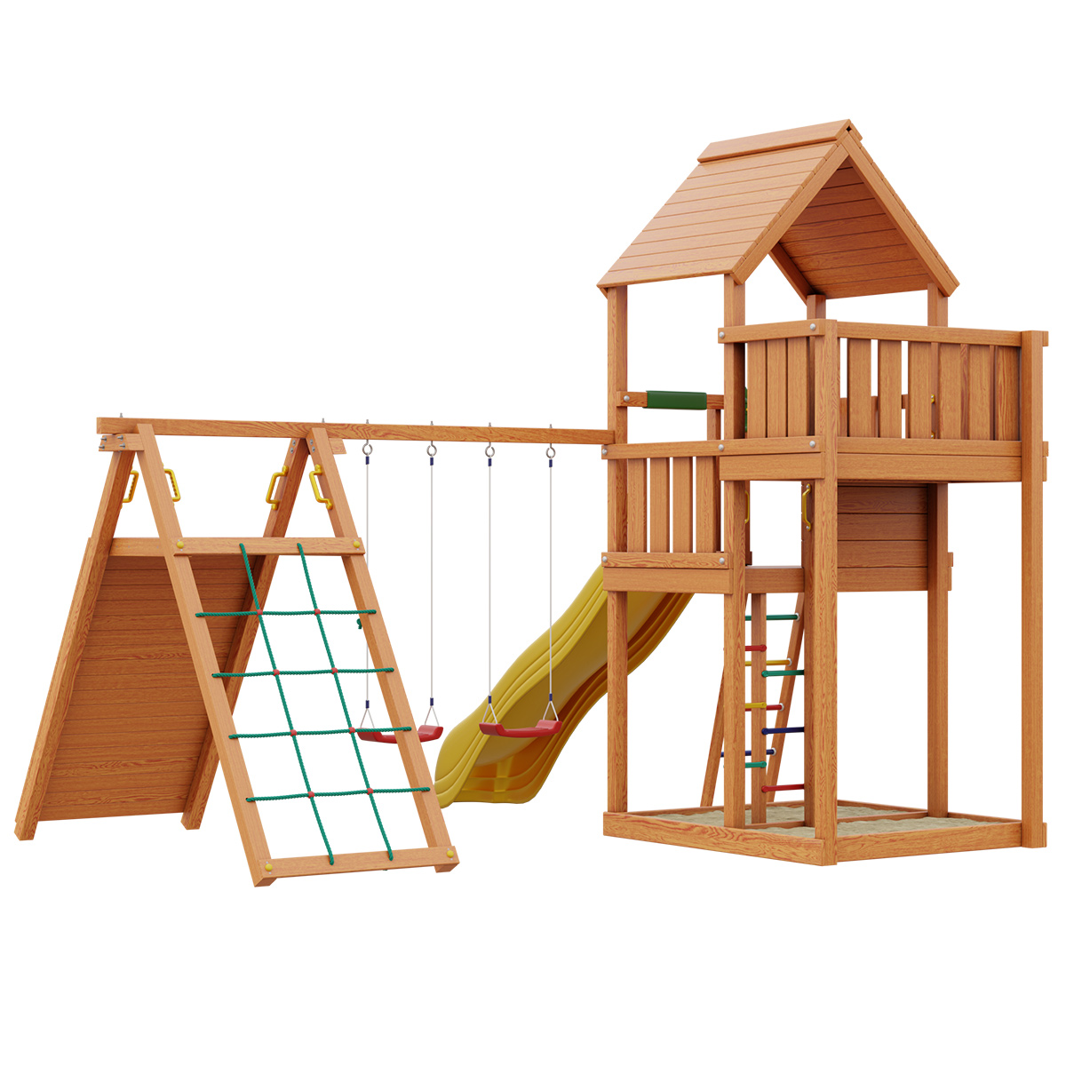 Детская игровая площадка Jungle Gym JP11 "Лаки"