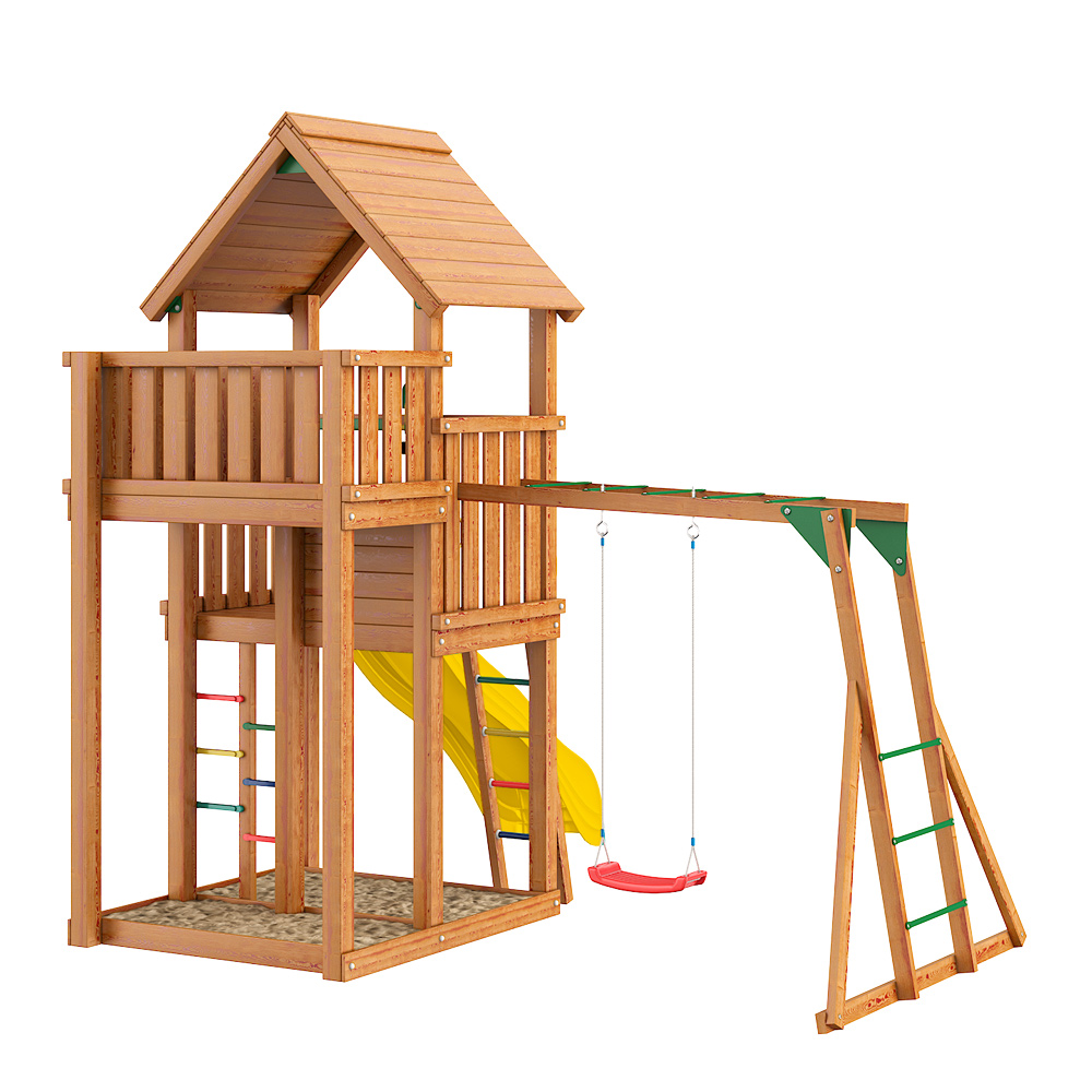 Детская игровая площадка Jungle Gym JP5 "Кудеби"