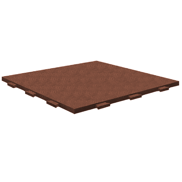 Резиновая плитка со скрытым крепежным замком Comfort 1000x1000x30 мм