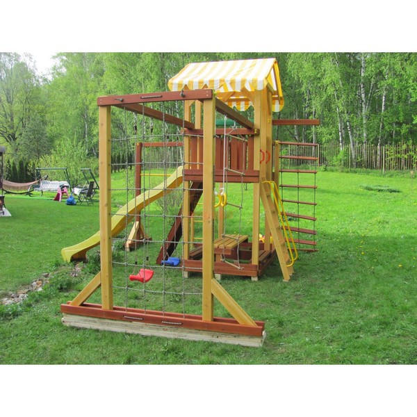 Детская деревянная игровая площадка Савушка 15