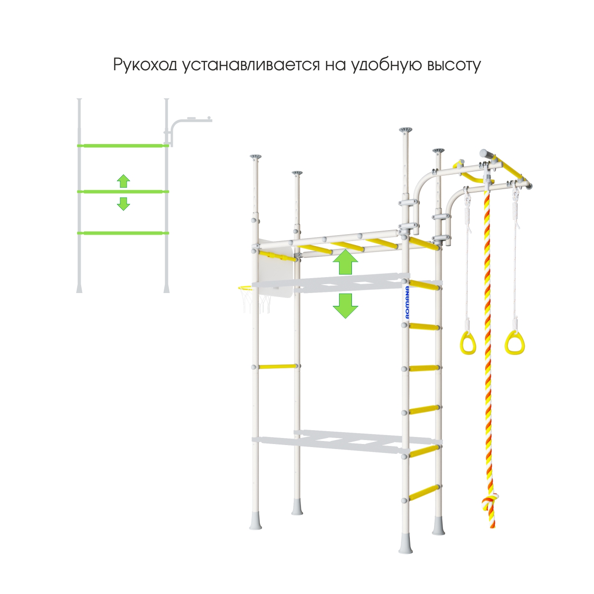 ДСКМ Romana R4 (01.40.7.06.490.03.00-66) белый прованс