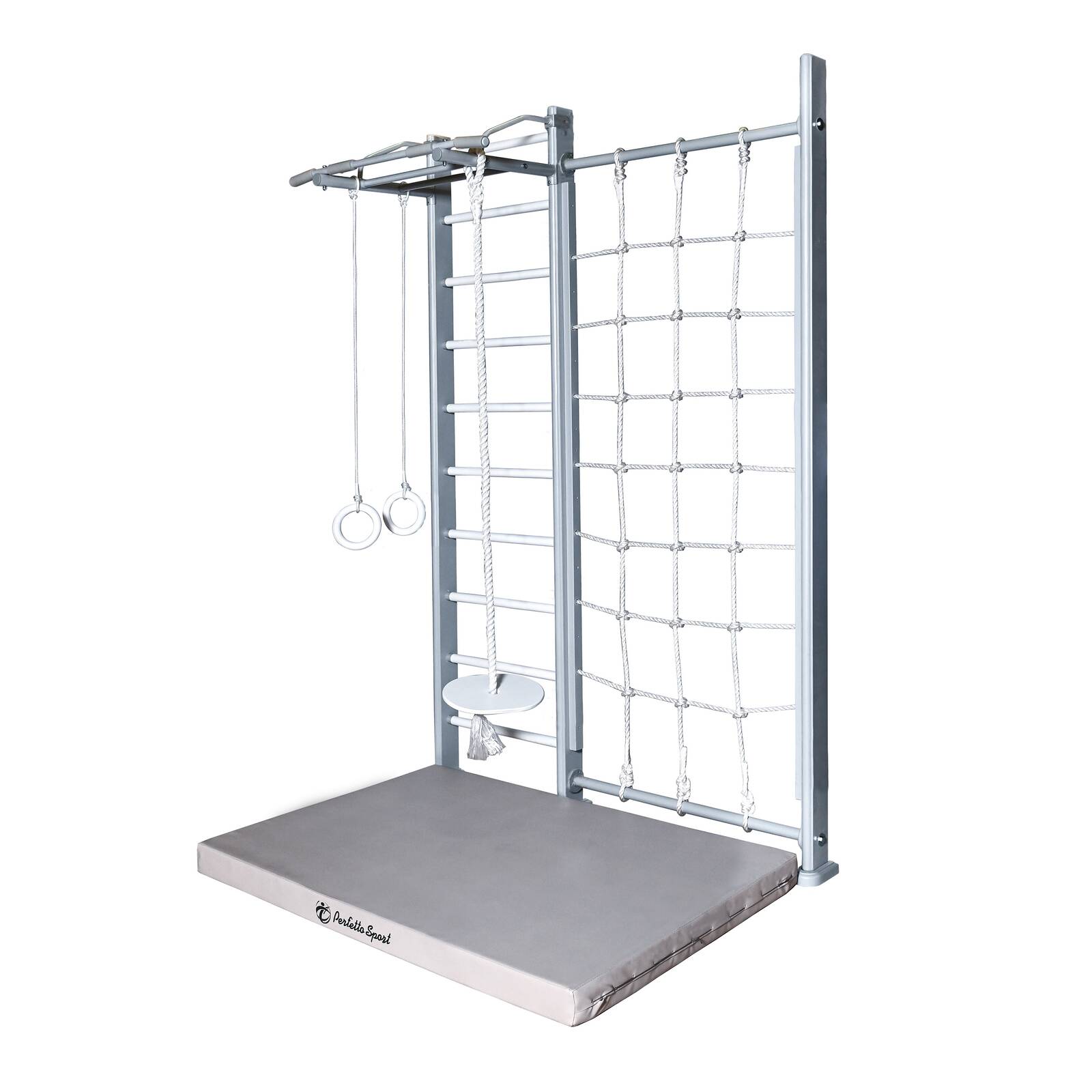 ДСК PERFETTO SPORT "Scala in legno con rete" grigio PS-124