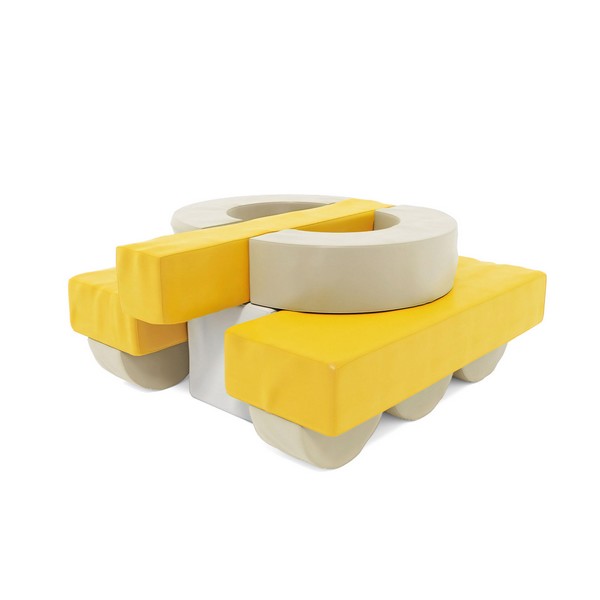 Мягкий модуль Танк Romana ДМФ-МК-13.75.01 Pastel