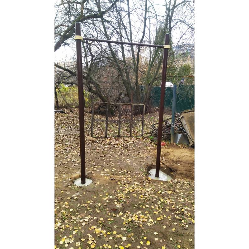 Турник уличный 2.5 х 1.2м Хомут YSK16