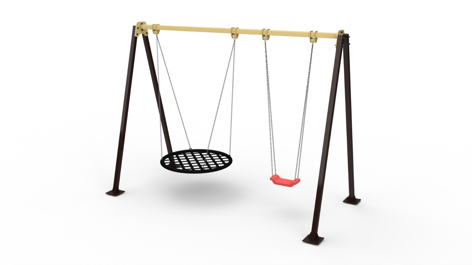 Качели АК двойные гнездо baby - grad 100 см K60LG-BG100