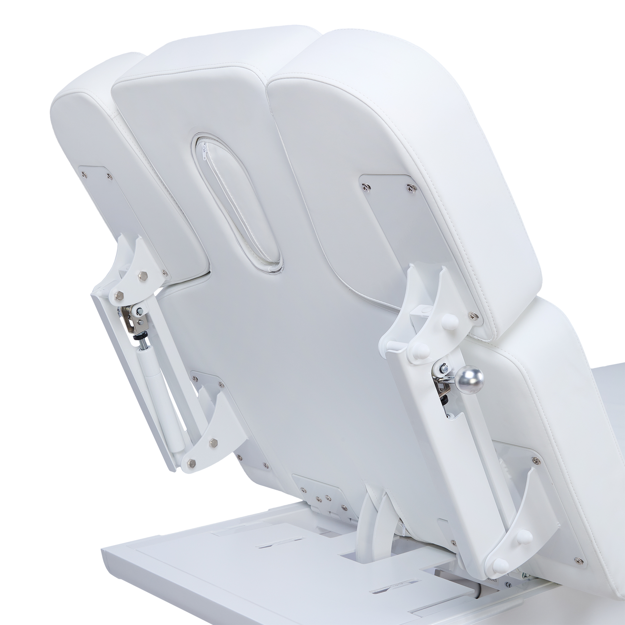 Массажный стол стационарный Mizomed MZ 2259H с электроприводом и подогревом (белый)