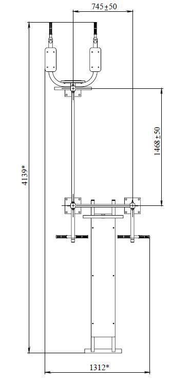 Уличный атлетический комплекс УТК-021m (AK10-1)