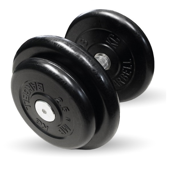 Гантель Barbell 16 кг неразборная профи