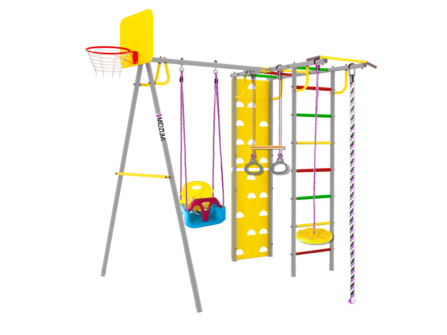 Уличный детский спортивный комплекс Midzumi Rainbow Small
